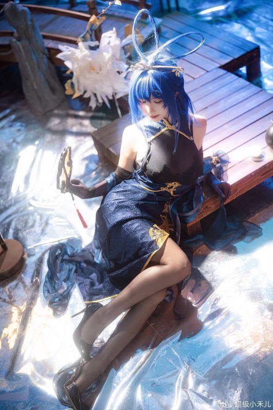 「碧蓝航线」新泽西 cosplay - 语可次元 - 二次元美图写真海量资源分享