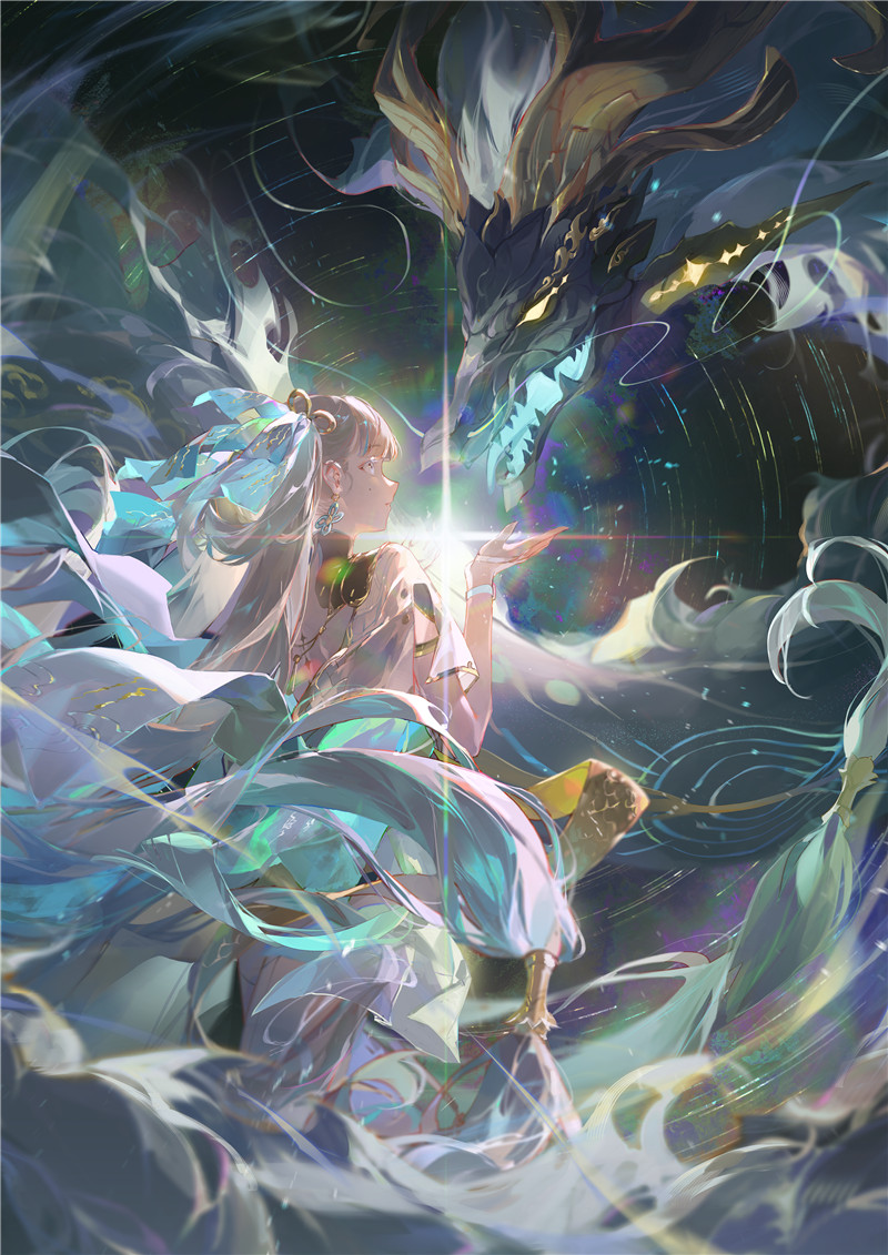 鸣潮角色今汐全身立绘4K8K超清壁纸游戏海报画集原画插画图片素材