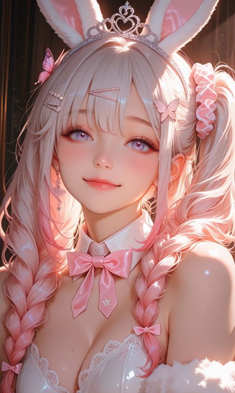 甜美少女系列 二次元 美女 粉色发 高清 - 语可次元 - 二次元美图写真海量资源分享