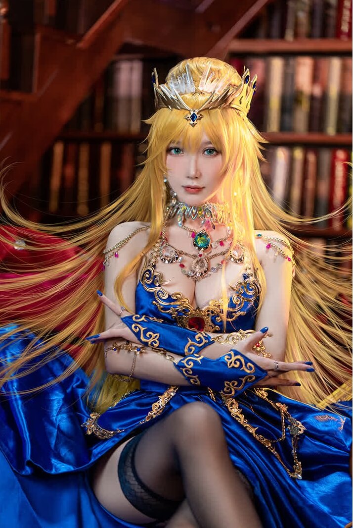 图片[2] - 阿包也是兔娘  碧蓝航线英仙座旗袍 cosplay写真合集下载 - 语可次元 - 二次元美图写真海量免费4K壁纸资源分享