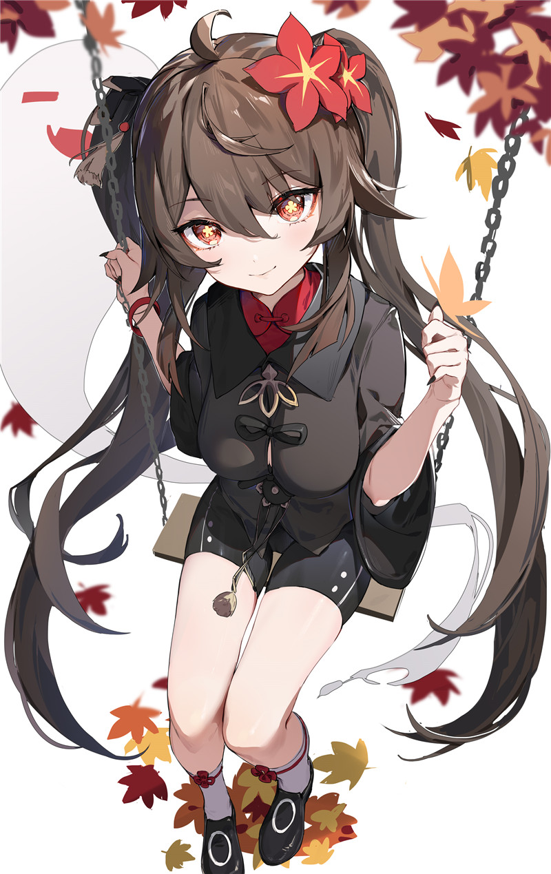图片[1] - 原神胡桃4K8K超清壁纸立绘p站pixiv原画插画海报画集 - 语可次元 - 二次元美图写真海量免费4K壁纸资源分享