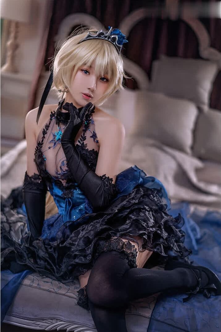 图片[4] - 阿包也是兔娘  碧蓝航线英仙座旗袍 cosplay写真合集下载 - 语可次元 - 二次元美图写真海量免费4K壁纸资源分享