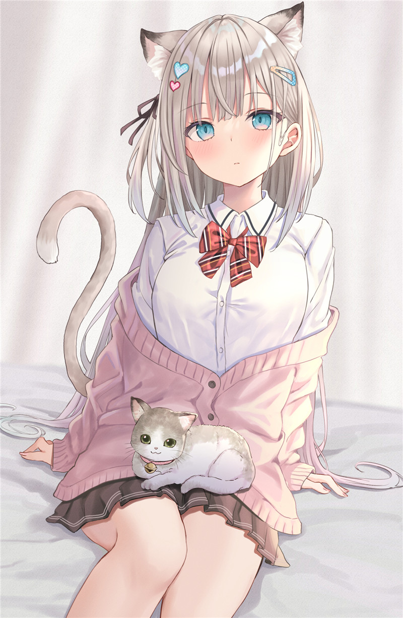 动漫萌系兽耳少女图集原画插画高清壁纸图片素材图包合集美术资料[5582P-14.5G]