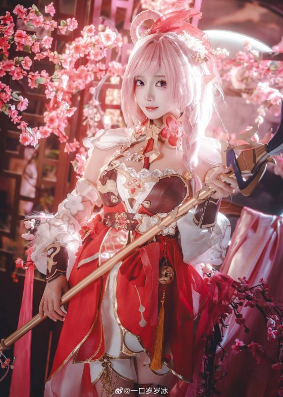 「崩坏3」爱莉希雅 cosplay - 语可次元 - 二次元美图写真海量资源分享