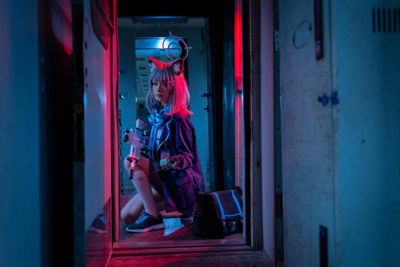 「碧蓝档案」砂狼白子 cosplay - 语可次元 - 二次元美图写真海量资源分享