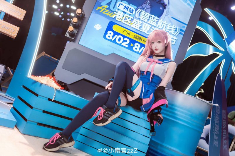 「碧蓝航线」孟菲斯 cosplay - 语可次元 - 二次元美图写真海量资源分享