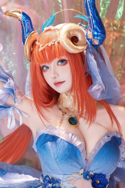 「原神」妮露 cosplay 精致妆造惊艳还原！ - 语可次元 - 二次元美图写真海量资源分享
