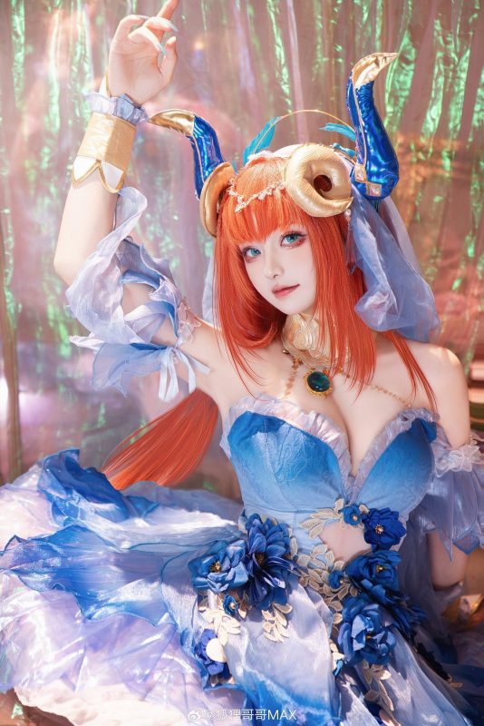 「原神」妮露 cosplay 精致妆造惊艳还原！ - 语可次元 - 二次元美图写真海量资源分享