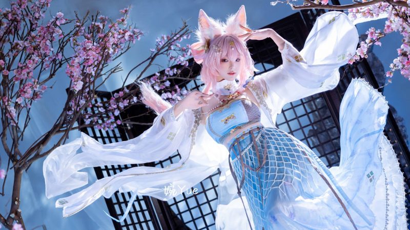 「明日方舟」鸿雪 cosplay - 语可次元 - 二次元美图写真海量资源分享