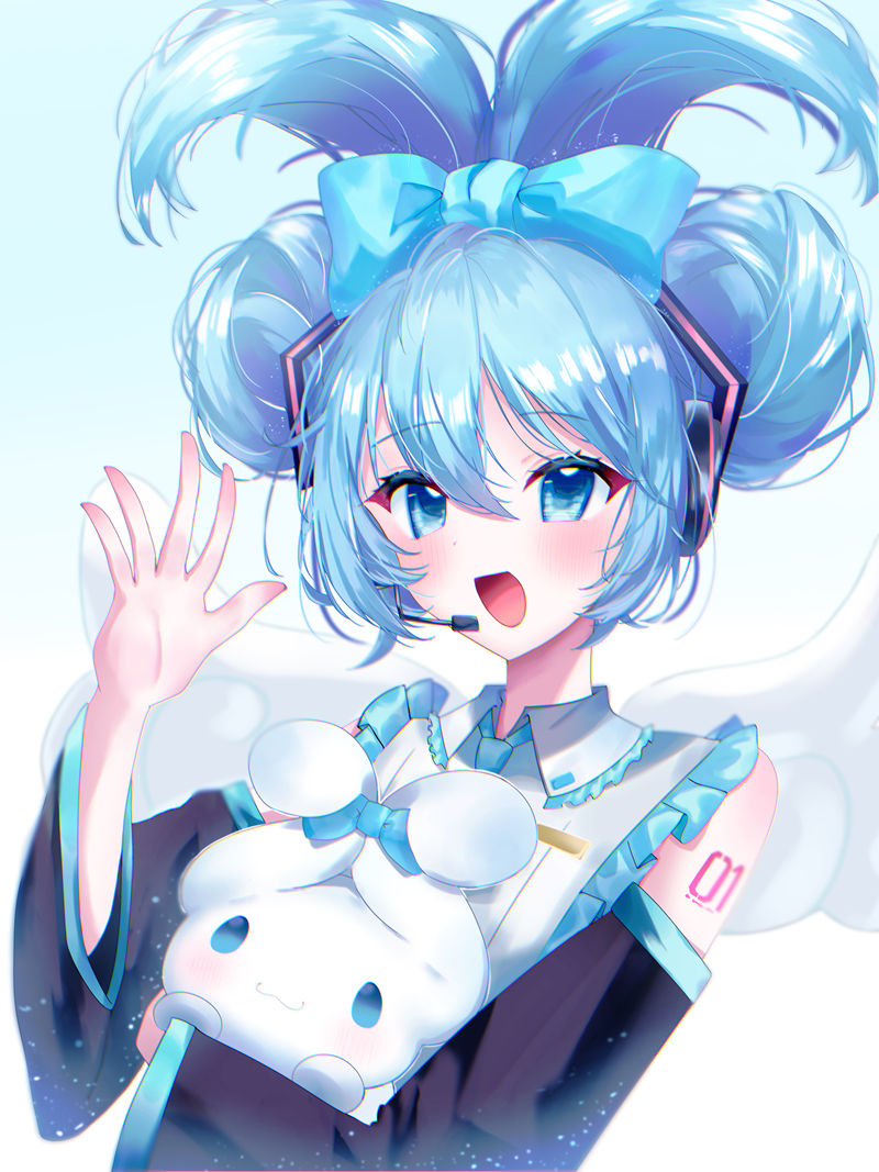 图片[5] - VOCALOID系列歌姬初音未来(miku)与三丽鸥人气角色图片CG包 - 语可次元 - 二次元美图写真海量资源分享