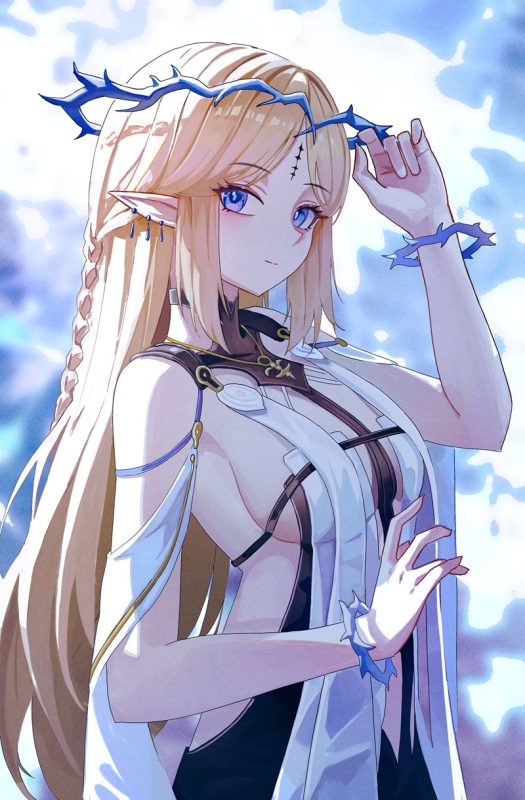 游戏《鸣潮(Wuthering Waves)》的人气角色卡提希娅(Cartethyia)的高清角色图包 - 语可次元 - 二次元美图写真海量资源分享